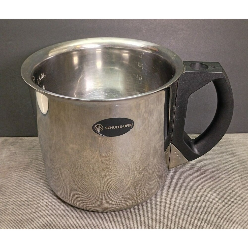 Schulte-Ufer 1.5L Double Boiler Milk Pot Bain Marie Stainless Steel